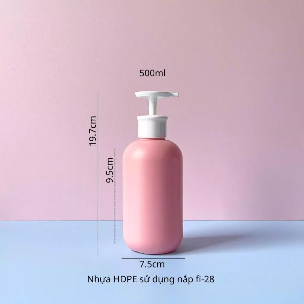 chai-nhua-tron-hong-hdpe-voi-nhan_2 chai nhua tron hong hdpe voi nhan 2